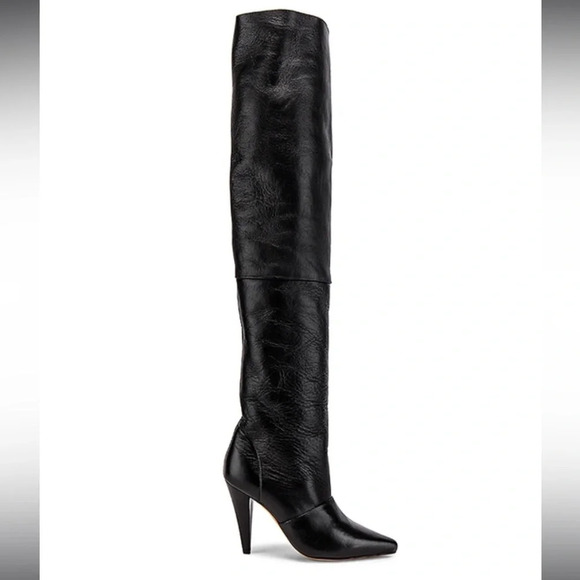 Iro MALOOFA BOOT IN BLACK, size 37 - Picture 1 of 13